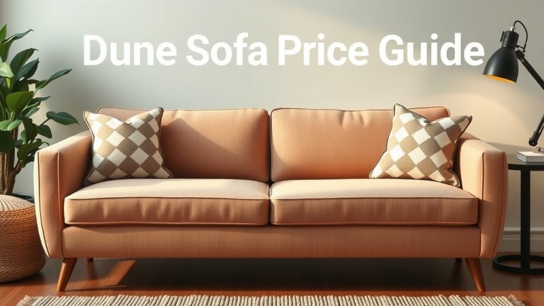 Dune Sofa Price Guide: How Much Does It Cost