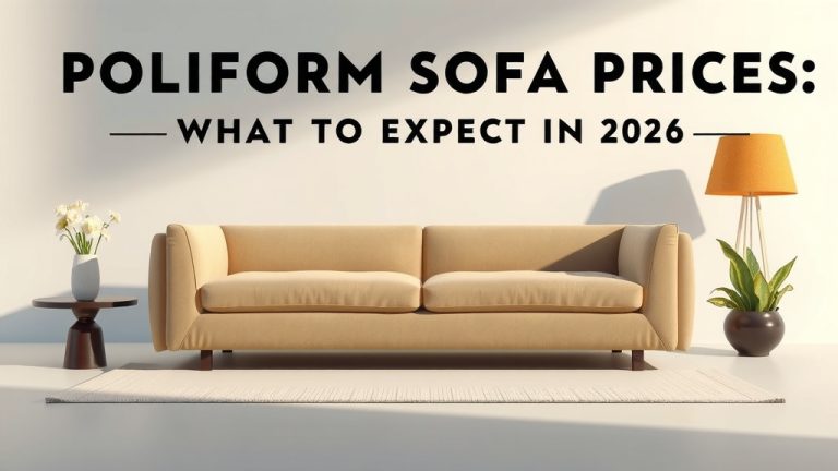 Poliform Sofa Prices: What to Expect in 2026