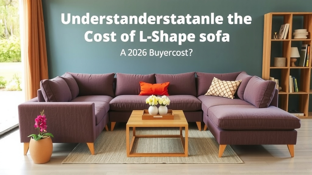 Understanding the Cost of L-Shaped Sofas