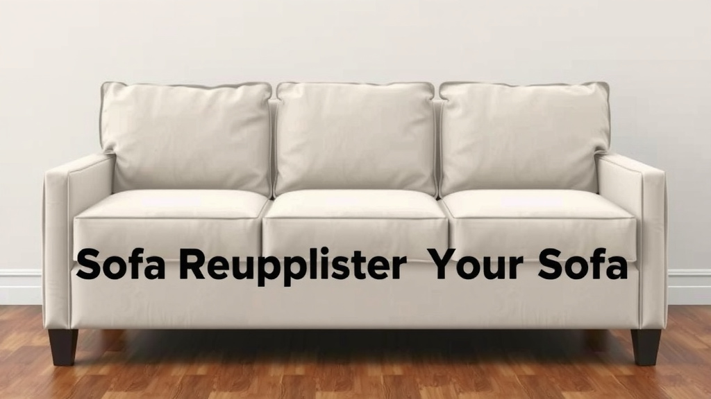 Understanding the Cost to Reupholster Your Sofa