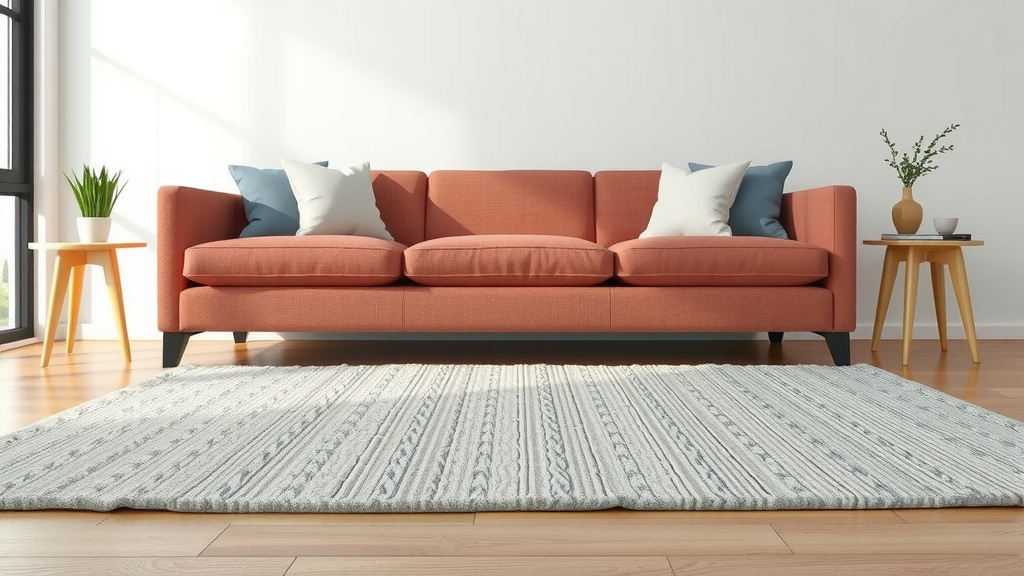 Figuring Out the Right Rug Size for Your Sofa