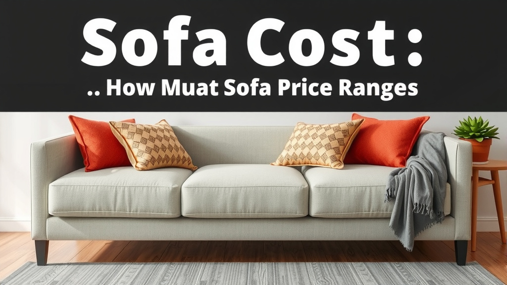 Understanding Sofa Price Ranges