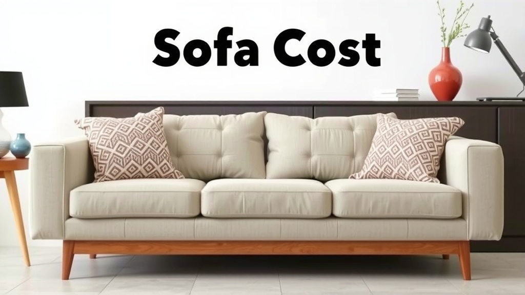 Sofa Cost: What to Expect When Buying a New Couch