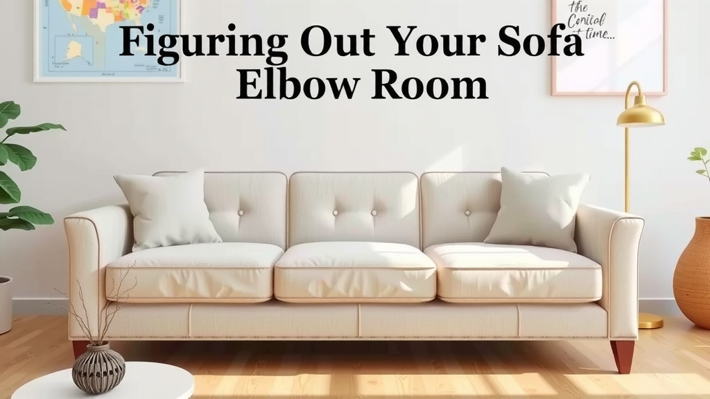 Figuring Out Your Sofa's Elbow Room