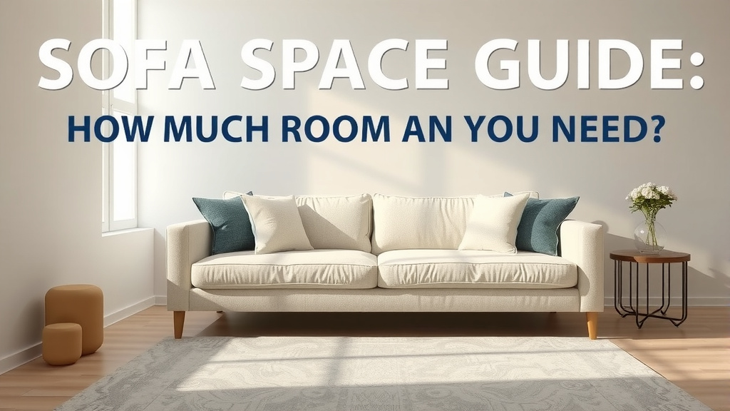 Sofa Space Guide: How Much Room Do You Need