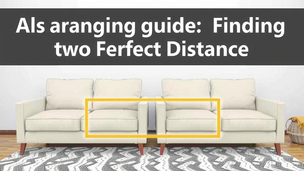 Arranging Facing Sofas: Finding the Perfect Distance