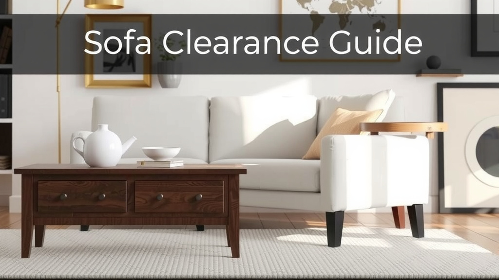 How Much Room Do You Really Need Around Your Sofa?