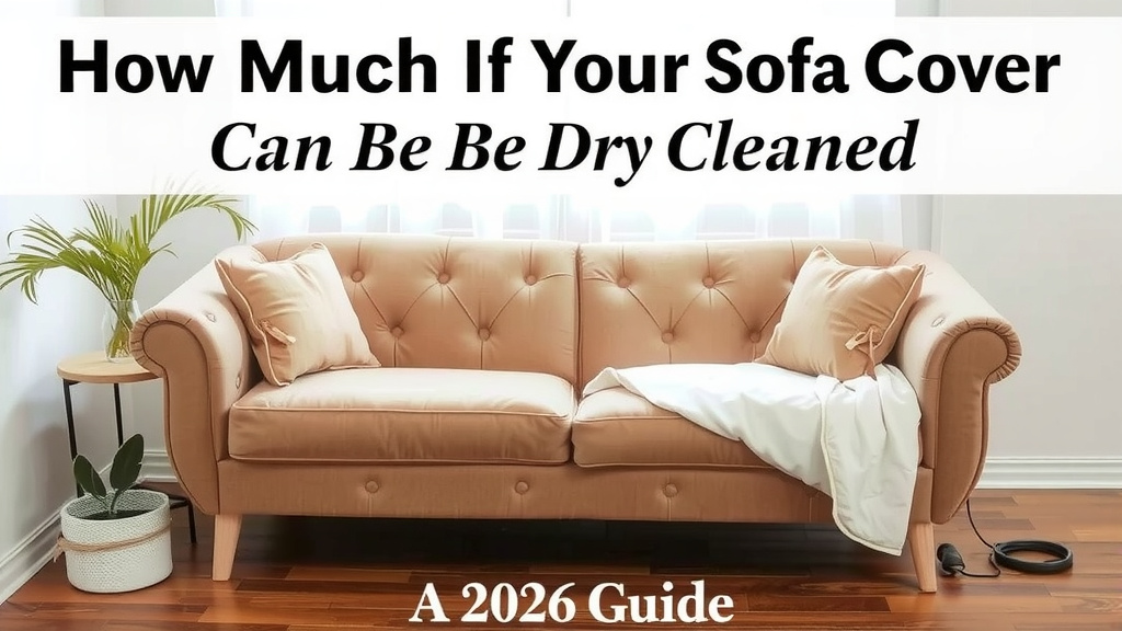 Deciding If Your Sofa Covers Can Be Dry Cleaned
