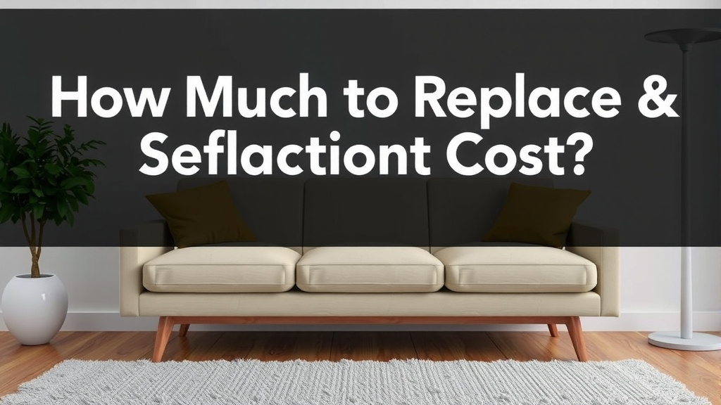 Understanding Sofa Cushion Replacement Costs