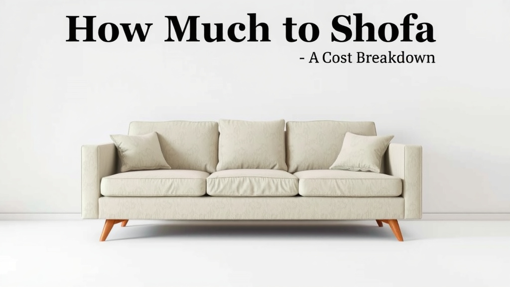 How Much to Ship a Sofa: A Cost Breakdown