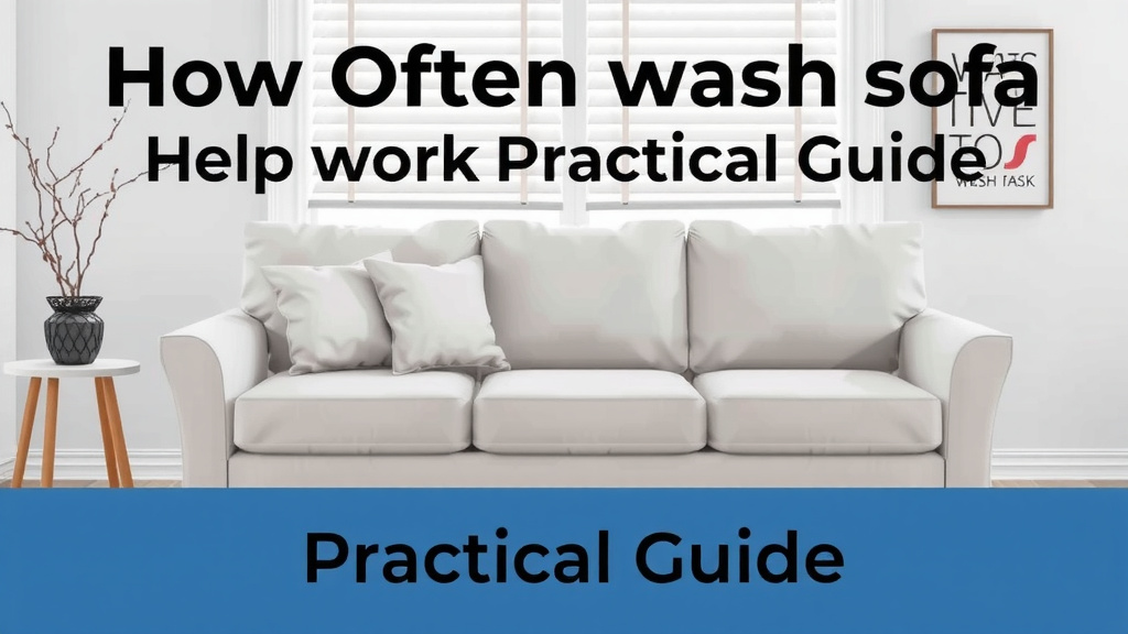 How Often to Wash Sofa Covers: A Practical Guide
